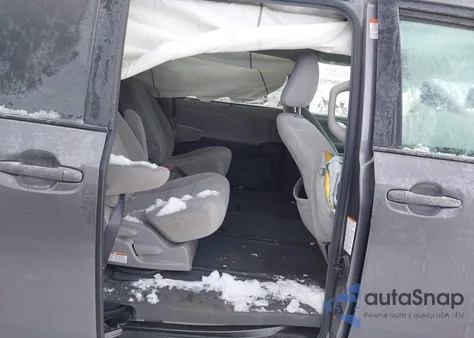 2015 Toyota Sienna Le 7 Passenger from USA, damaged, VIN 5TDJK3DC2FS115791